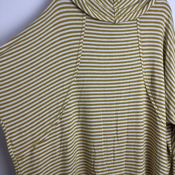 Chelsea and Theodore Striped Sweater Cowl Neck 3/4 Sleeve Sz 3X Travel Work Chic - Picture 9 of 11